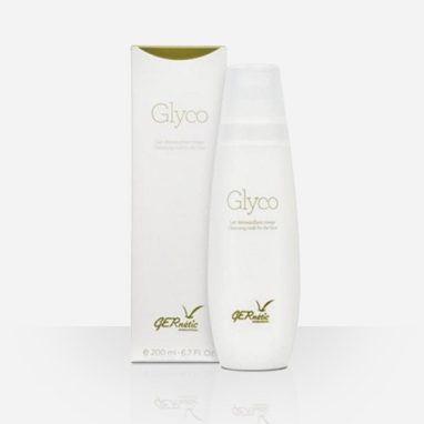 Glyco Leche Desmaquillante de Gernetic en un envase elegante y funcional