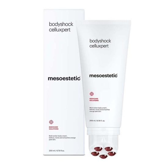 Bodyshock Celluxpert de Mesoestetic, crema para reducir la piel de naranja