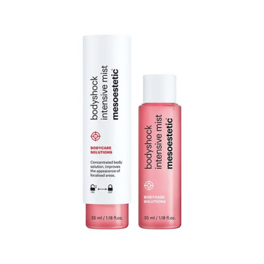 Bodyshock Intensive Mist de Mesoestetic, tratamiento bifásico para tonificación