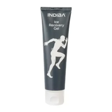 Indiba Ice Recovery Gel 100 ml, gel frío antiinflamatorio para lesiones deportivas